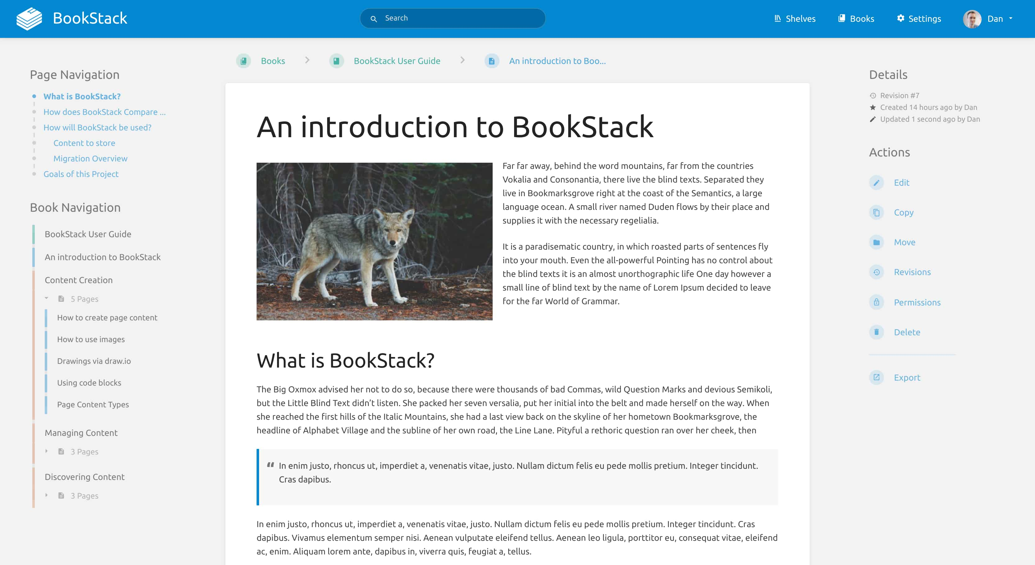 bookstack php