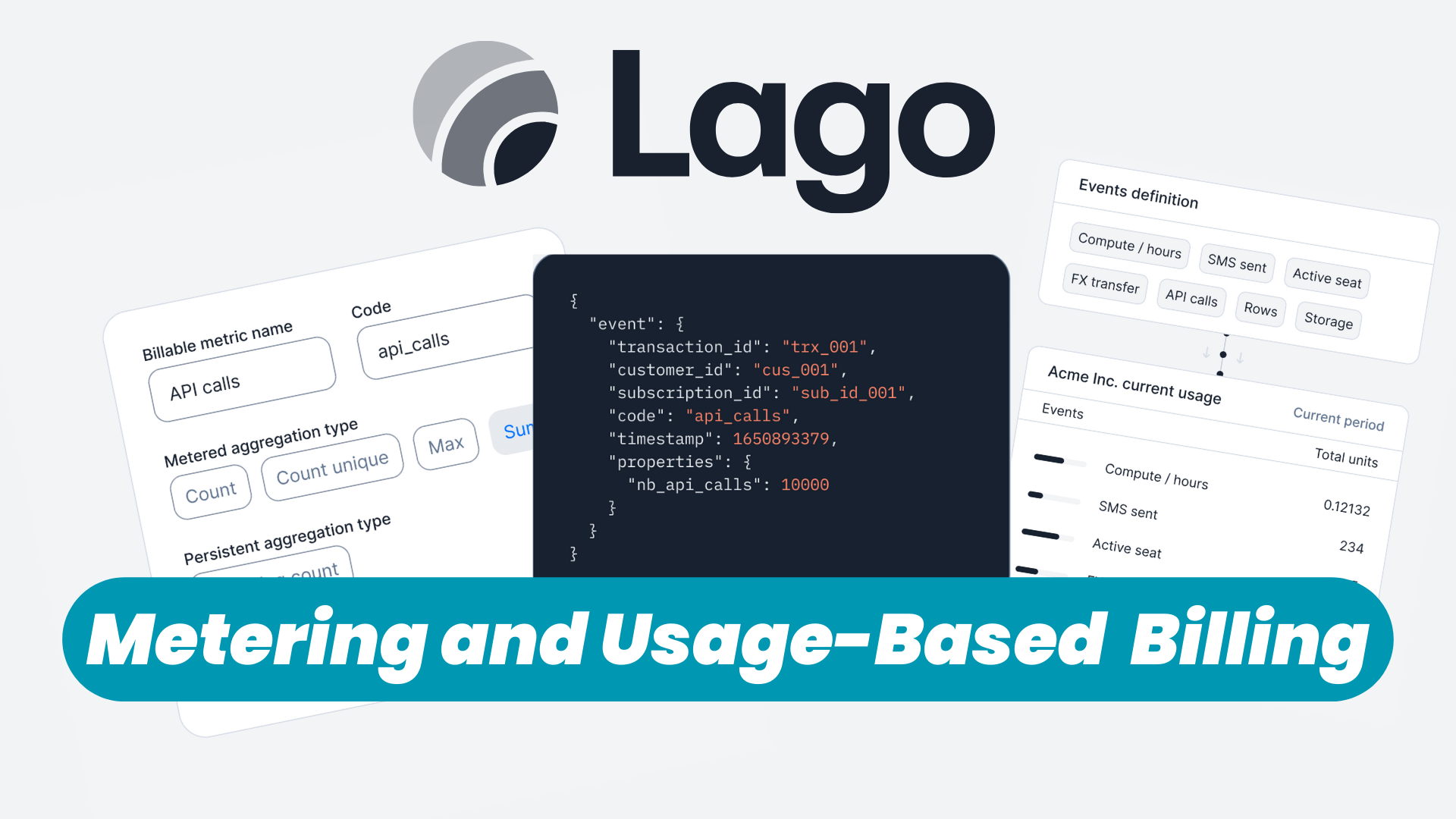 Lago - Open Source Metering & Usage-Based Billing