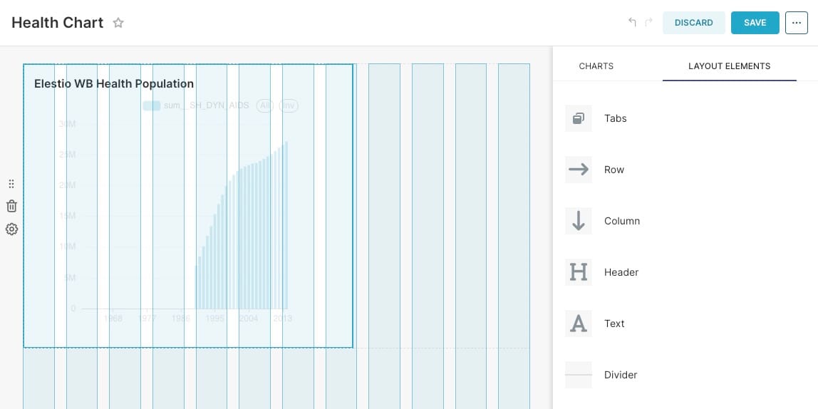 Layout elements in superset