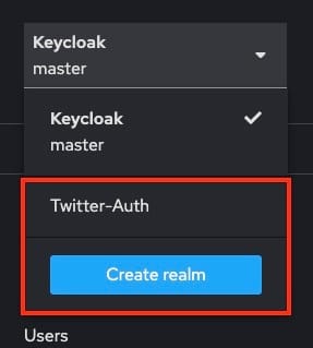 Creating realm in Keycloak