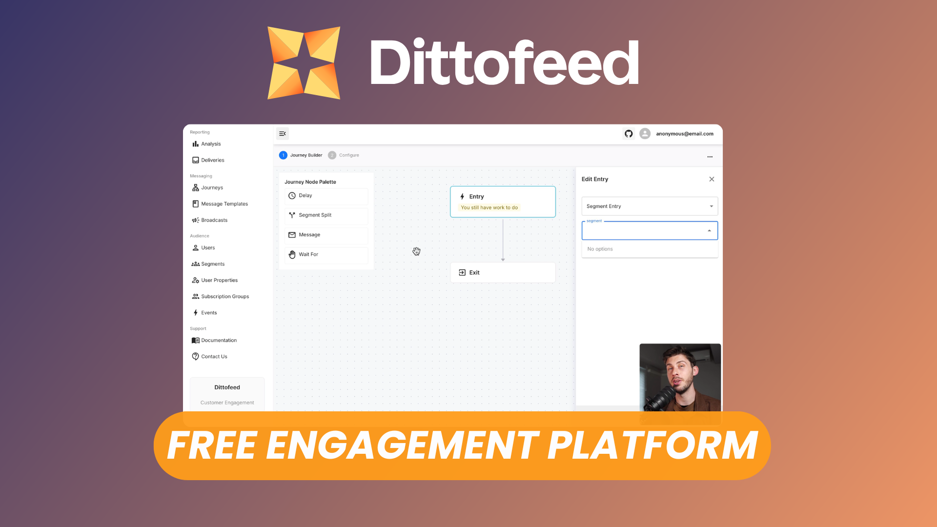 Dittofeed: Free Open Source Automated Communication Platform