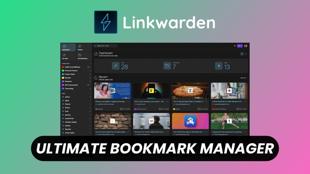 Linkwarden: Free Open-source Bookmark Manager For Teams