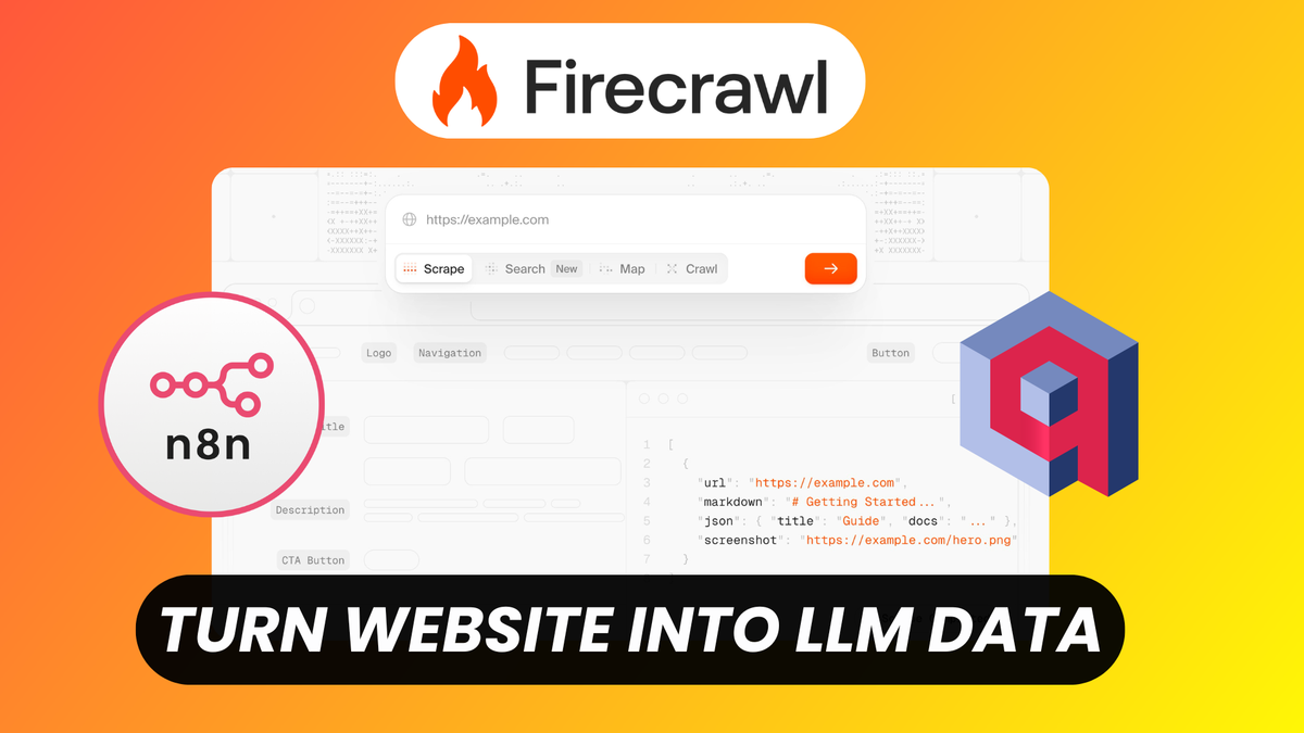 Firecrawl: Turn Websites Into Chatbots with Qdrant & n8n