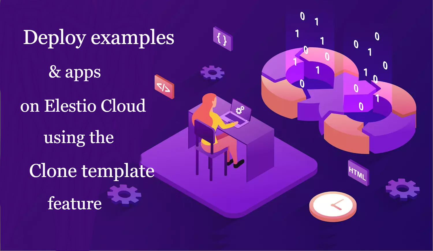 Deploy examples & apps on Elestio using the "clone template" feature