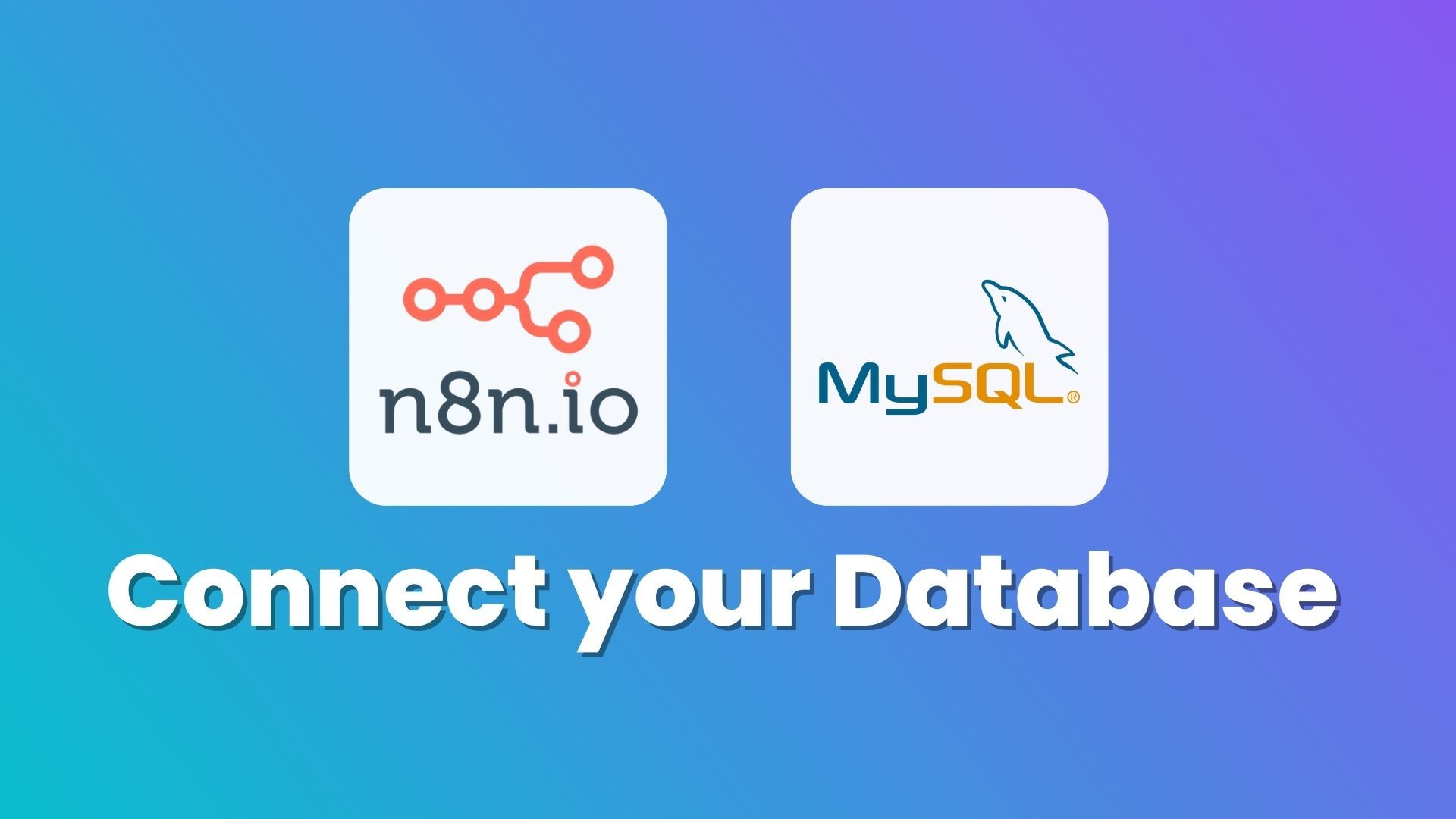 How to connect your MySQL database with N8N