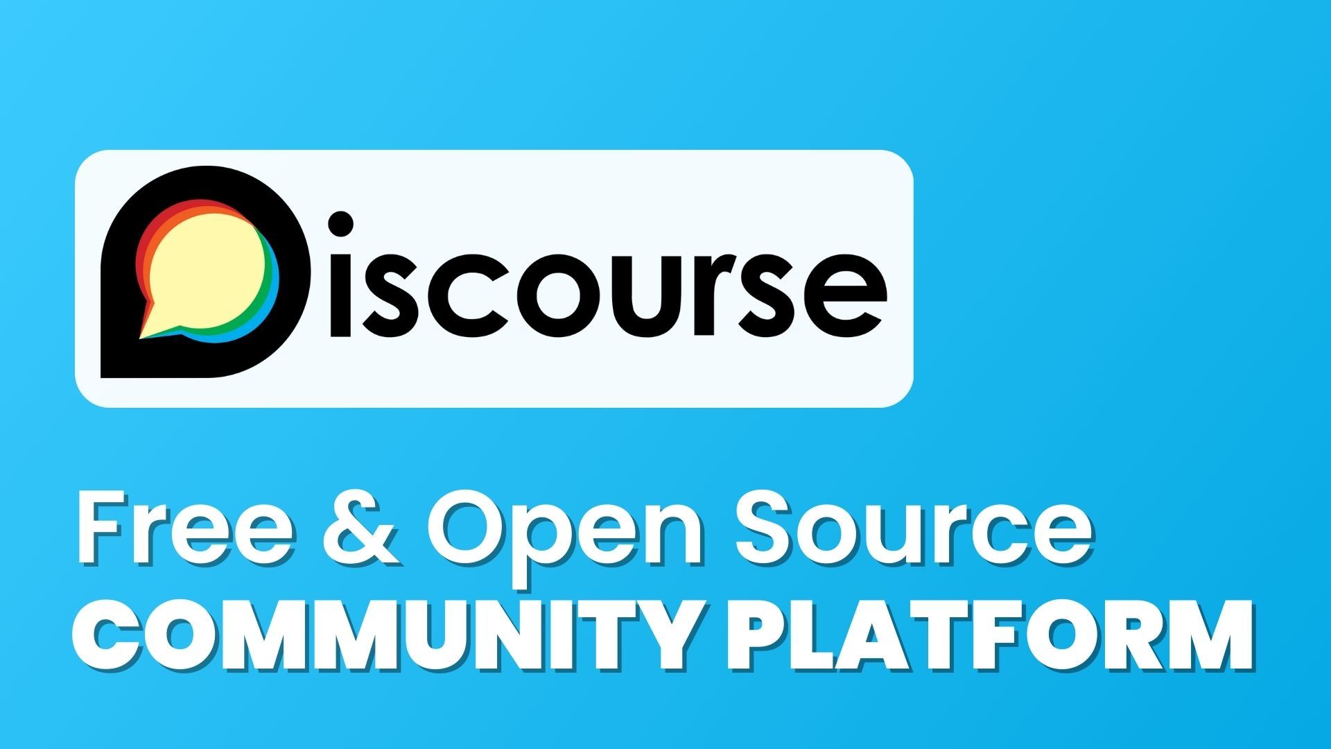 Build & engage your community with Discourse