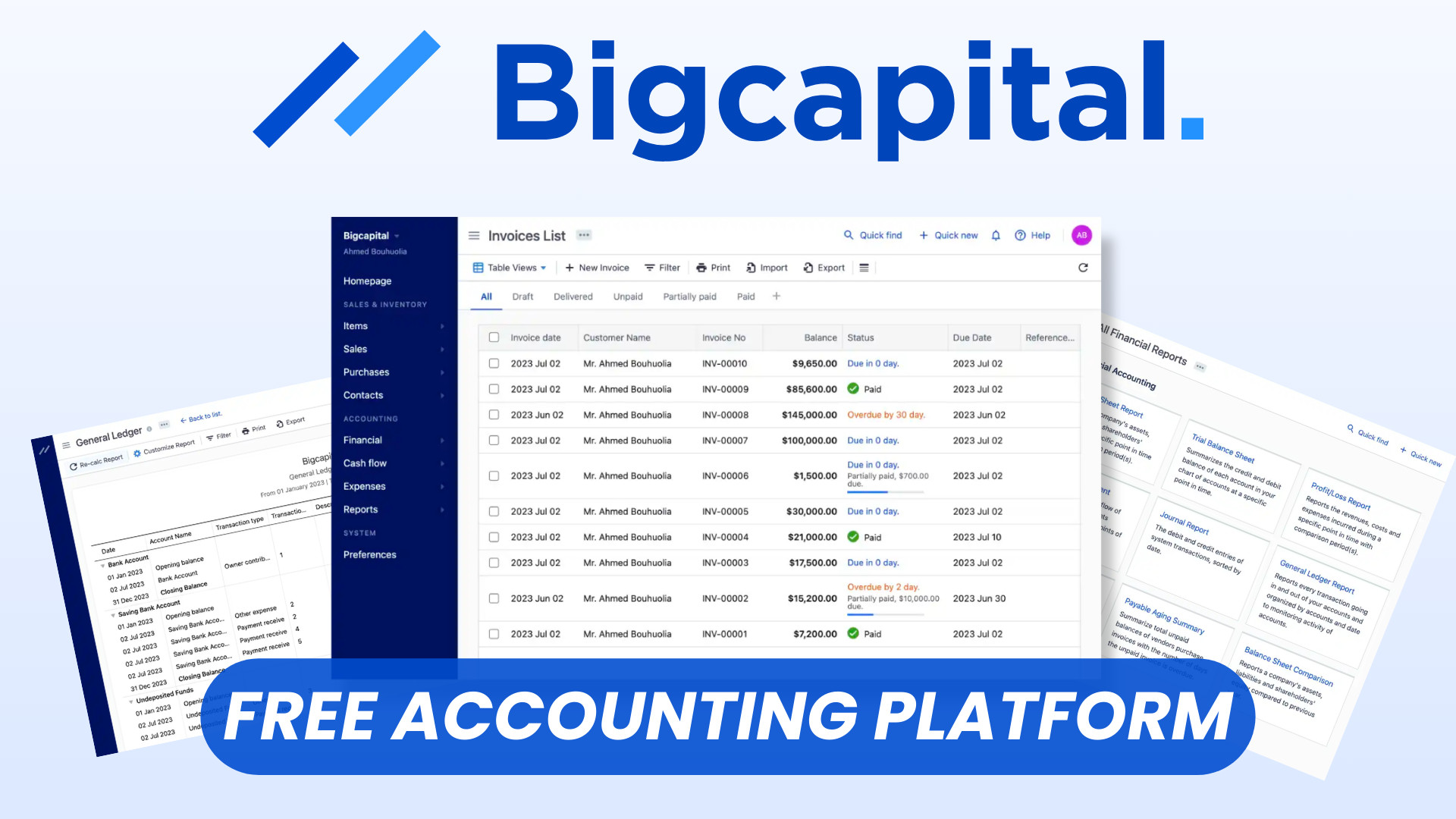 Bigcapital: Open Source Invoicing & Accounting Solution