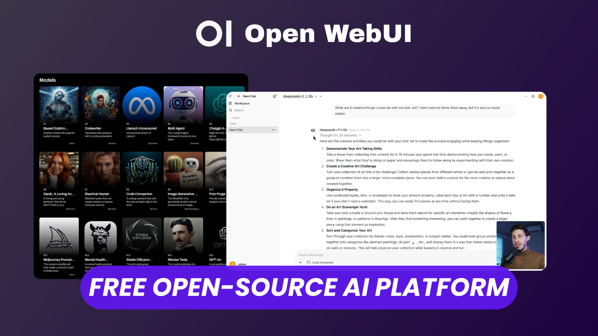 OpenWebUI: Free Open Source ChatGPT Alternative