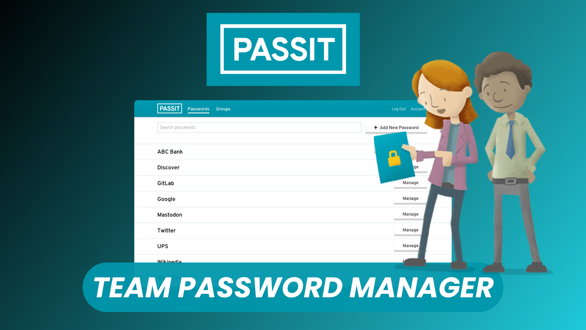 Passit: Free Open Source Password Manager