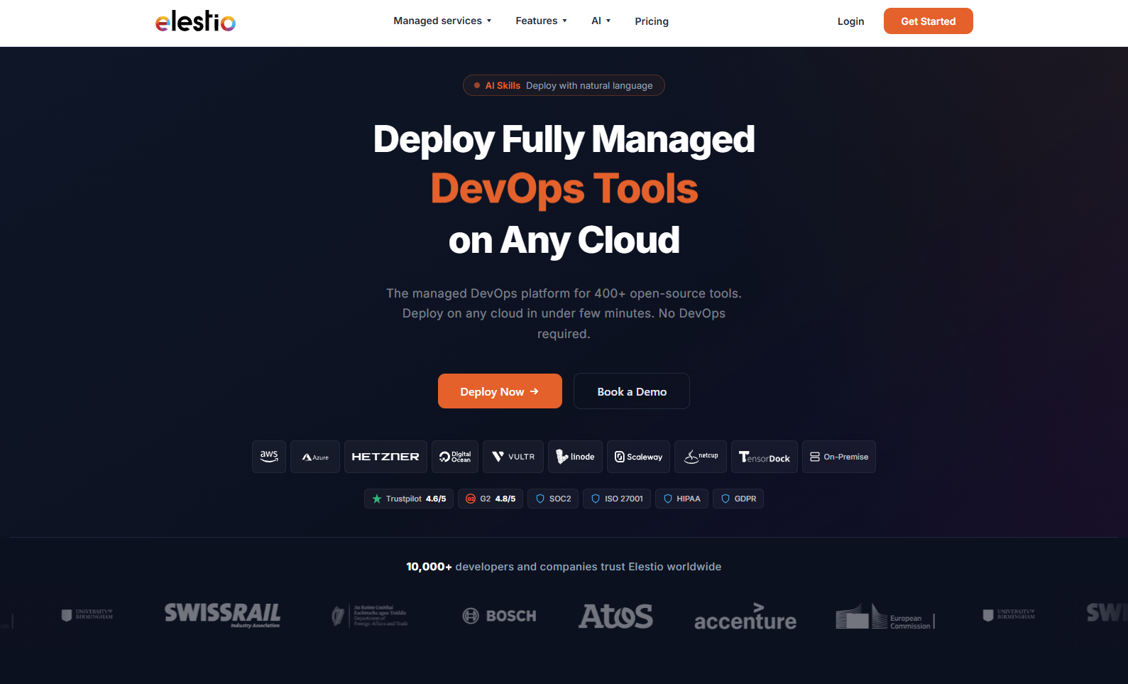 Elestio 2026: New Site, AI Agents, Clusters, and More