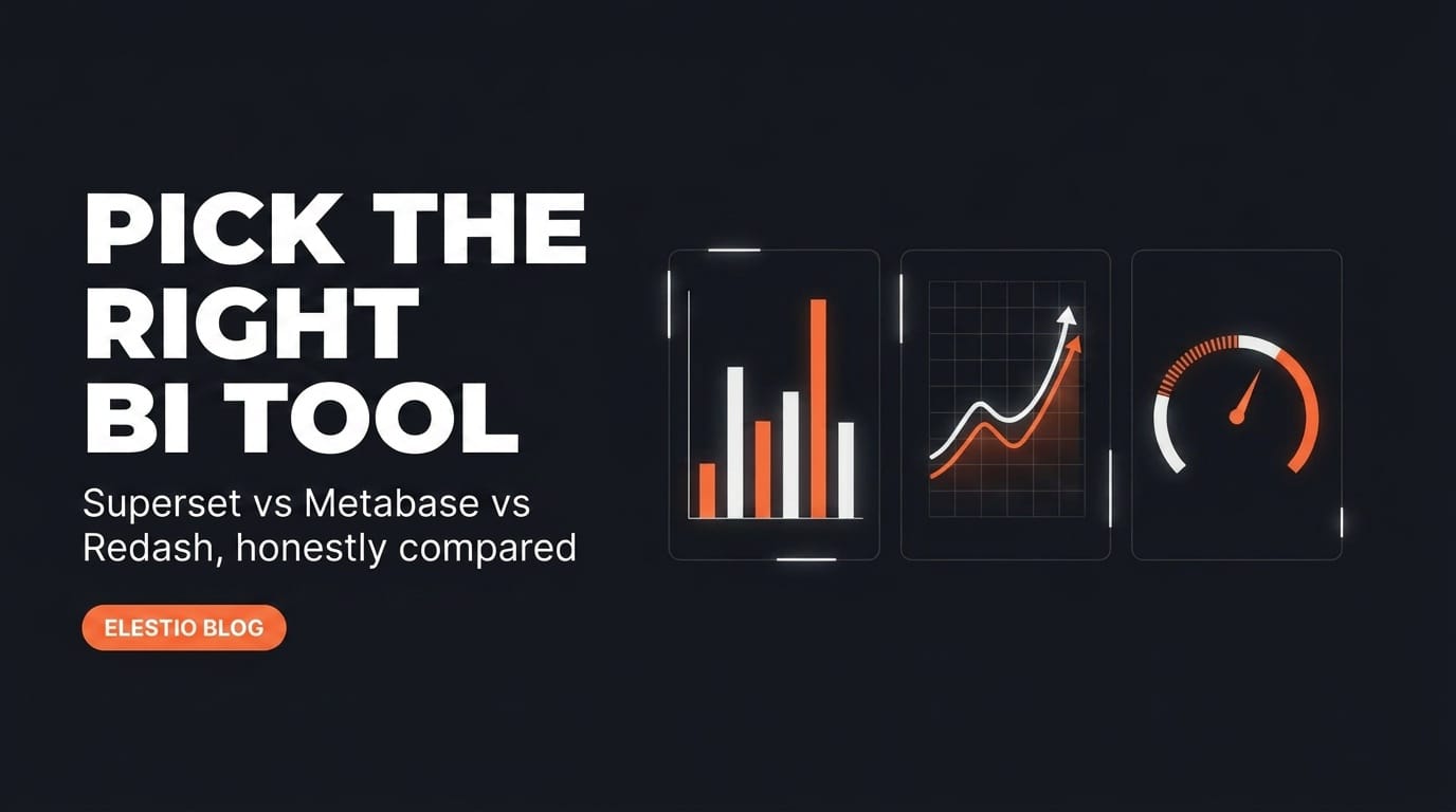 Apache Superset vs Metabase vs Redash: Which Open-Source BI Tool to Self-Host in 2026?