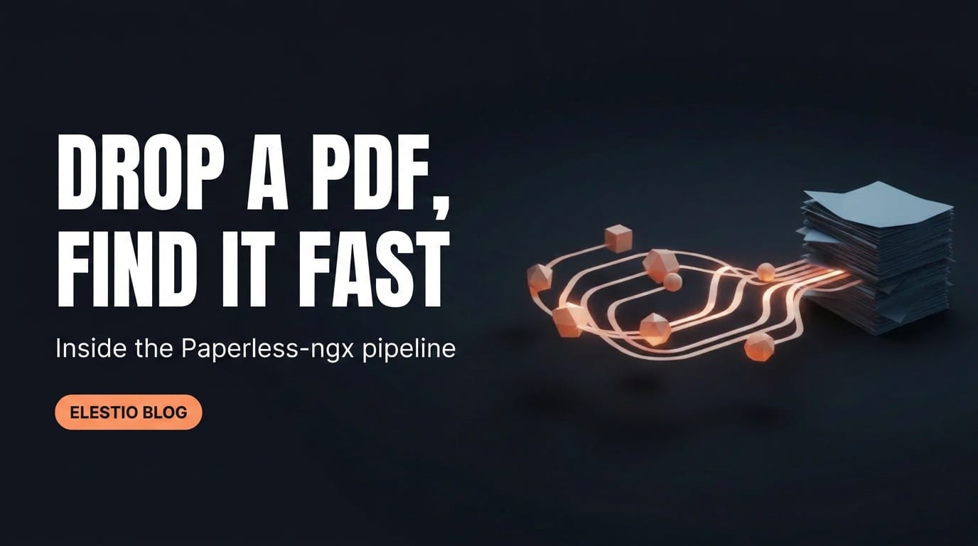 Inside Paperless-ngx: How OCR + Tagging Actually Works When You Drop a PDF