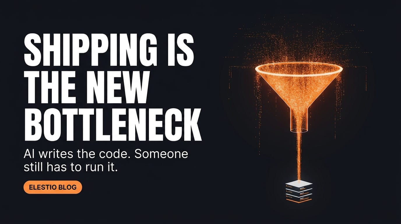 AI Writes Code 7x Faster. Shipping It Is the New Bottleneck.