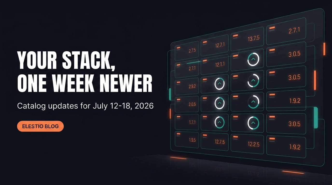 Elestio Catalog Updates: 26 New Releases This Week (July 12-18, 2026)