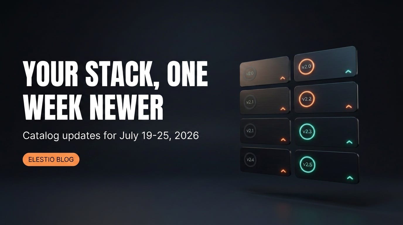 Elestio Catalog Updates: 23 New Releases This Week (July 19-25, 2026)