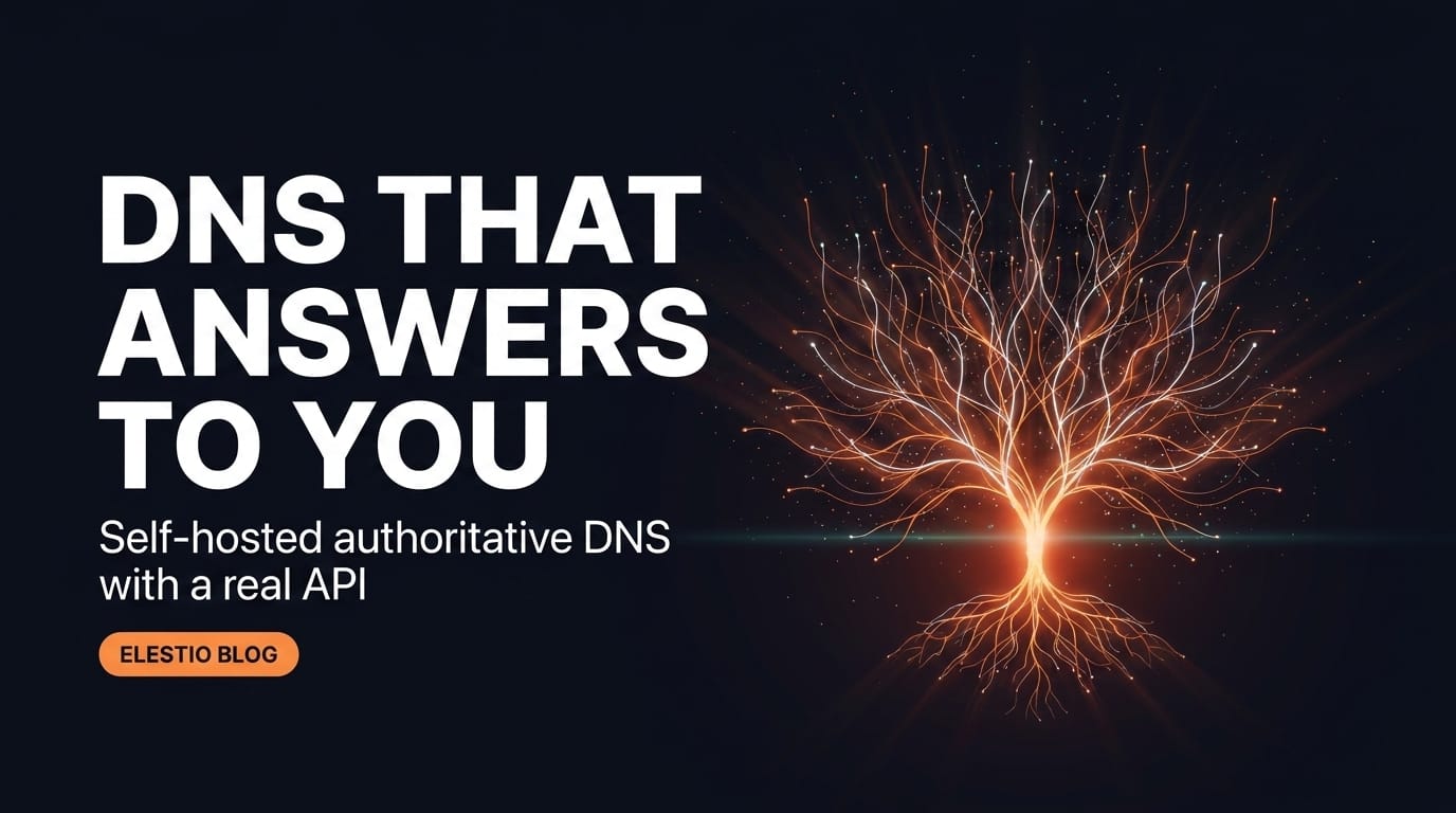 PowerDNS: Self-Host Authoritative DNS with an API and DNSSEC