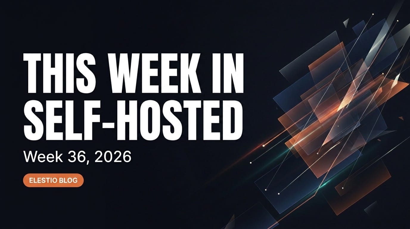 Self-Hosted Weekly: Week 36, 2026. AWS Buys DuckLabs, CRA Deadline, K8s 1.37