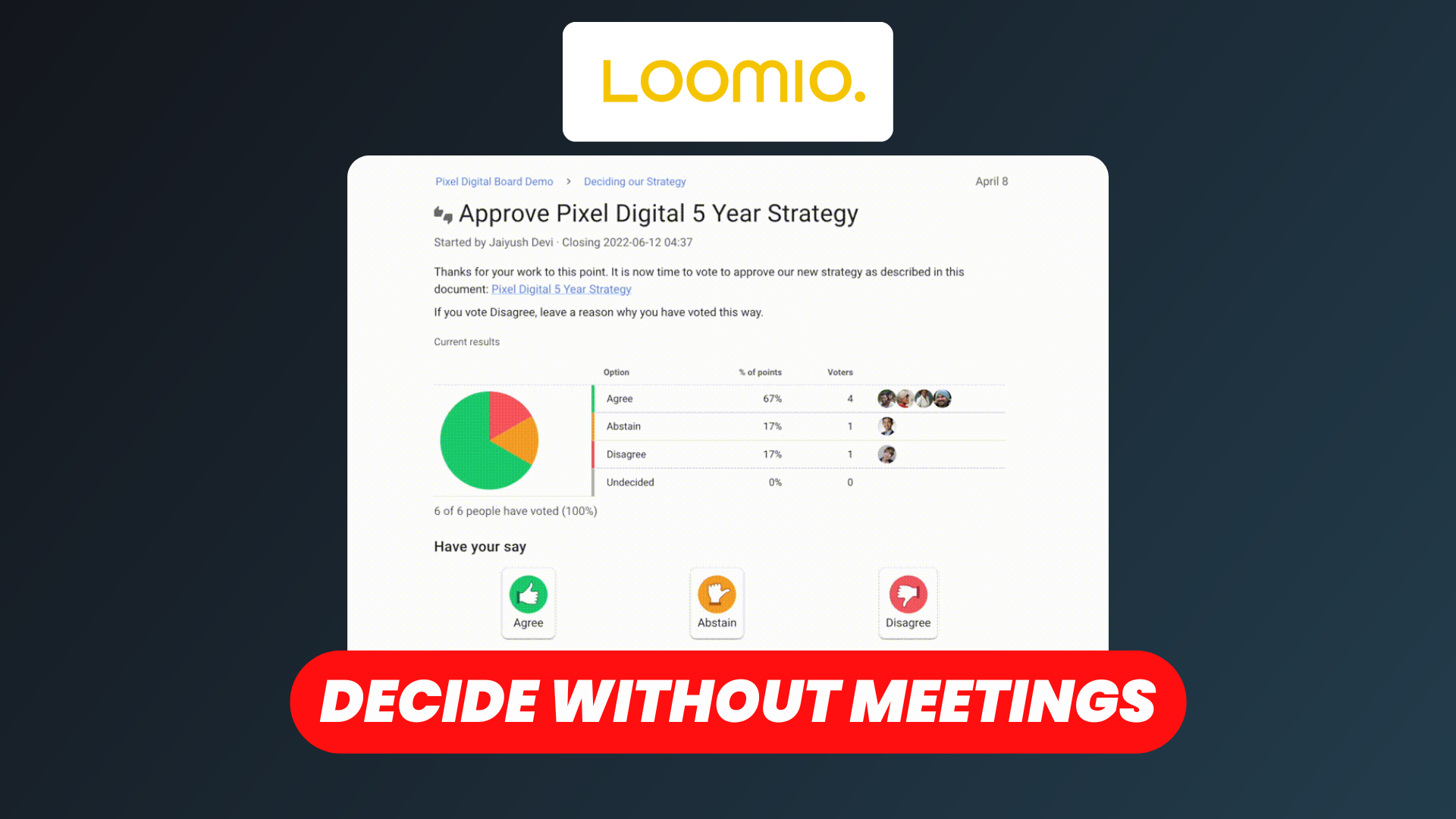 Loomio: Free Open Source Decision-Making Platform for Teams & Communities