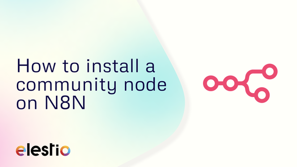 How to install a community node on N8N