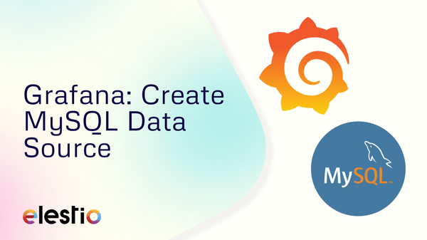 Grafana: Create MySQL Data Source