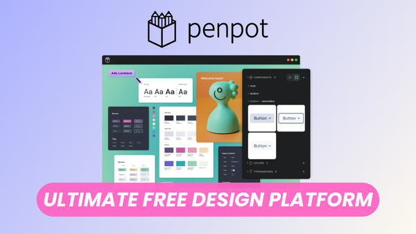 Penpot: Free Open-source Alternative to Figma & AdobeXD
