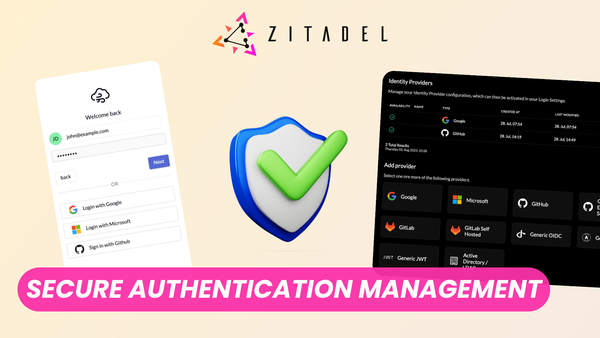 Zitadel: Free Open-source Identity Infrastructure Platform