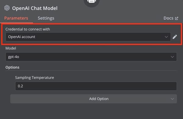 Generate SQL queries from schema only using AI in N8N