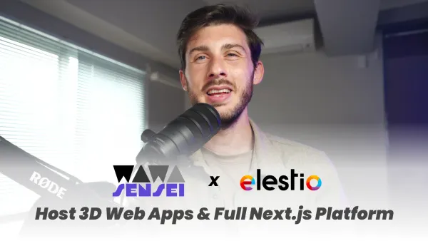Interview with Wawa Sensei: How Elestio Powers a Full 3D Web Dev Teaching Stack