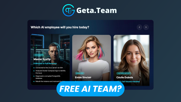 GetATeam: Free AI Employees Platform