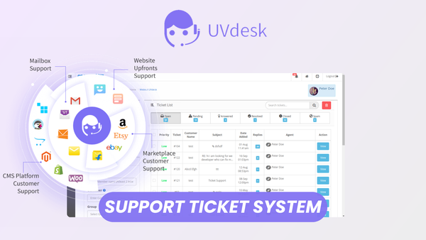UVDesk: Free Open Source Alternative to Zendesk & Freshdesk