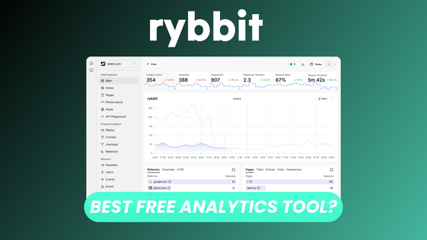 Rybbit: Free Open Source GDPR Analytics Platform
