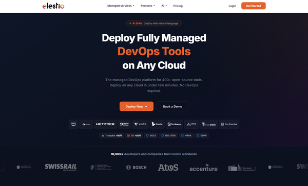 Elestio 2026: New Site, AI Agents, Clusters, and More