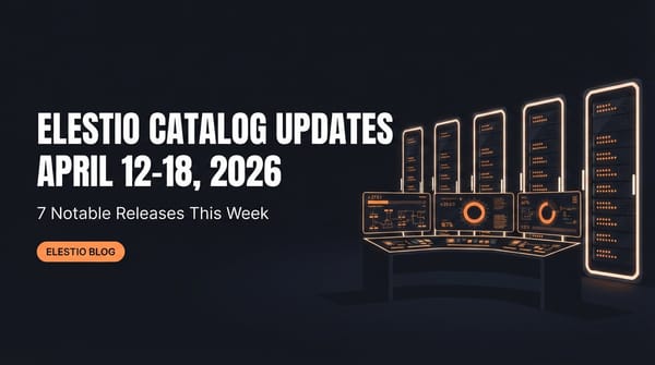 Elestio Catalog Updates: 7 Notable Releases This Week (April 12-18, 2026)