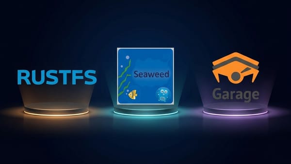 RustFS vs SeaweedFS vs Garage: Which MinIO Alternative Should You Pick?