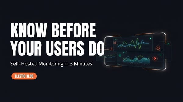 How to Set Up Uptime Monitoring with Uptime Kuma on Elestio