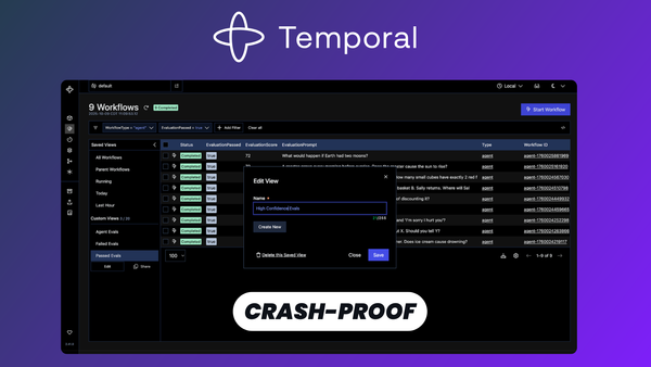 Temporal: Open Source Durable Workflows for Apps & AI Agents