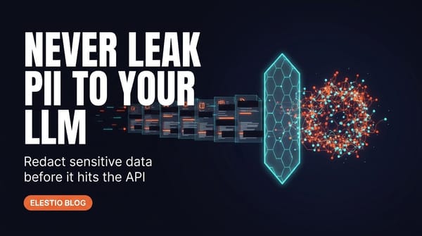 Self-Host Presidio: Redact PII Before It Ever Reaches Your LLM