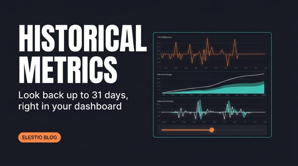 Introducing Historical Metrics: Look Back Up to 31 Days in Your Dashboard