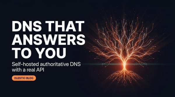 PowerDNS: Self-Host Authoritative DNS with an API and DNSSEC
