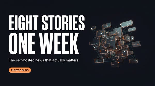 Self-Hosted Weekly: Week 32, 2026. Proxmox Arm64, Rust AI Policy, Gitea CVE