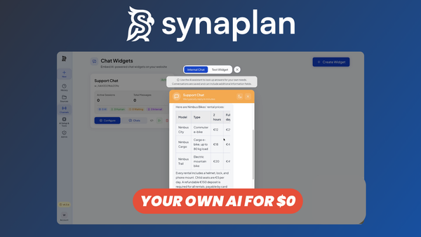 Synaplan: Free Open Source ChatGPT Alternative You Can Self-Host